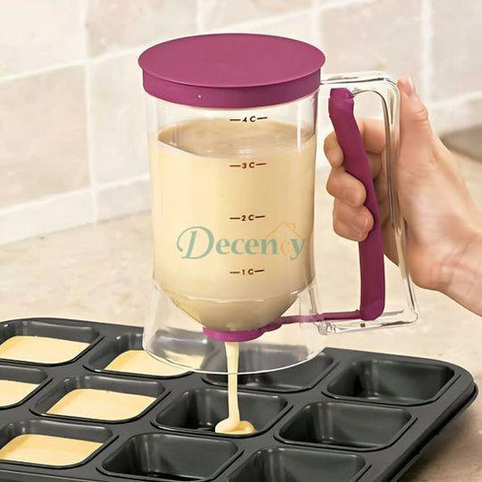 Manual Batter Dispenser Tool for Perfect Pancakes, Waffles, & Cupcakes