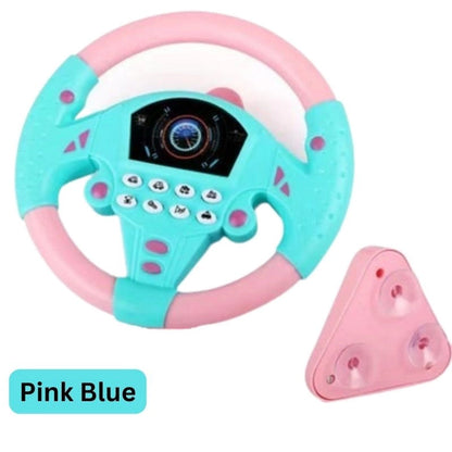 Multifunctional Musical Steering Wheel for Kids