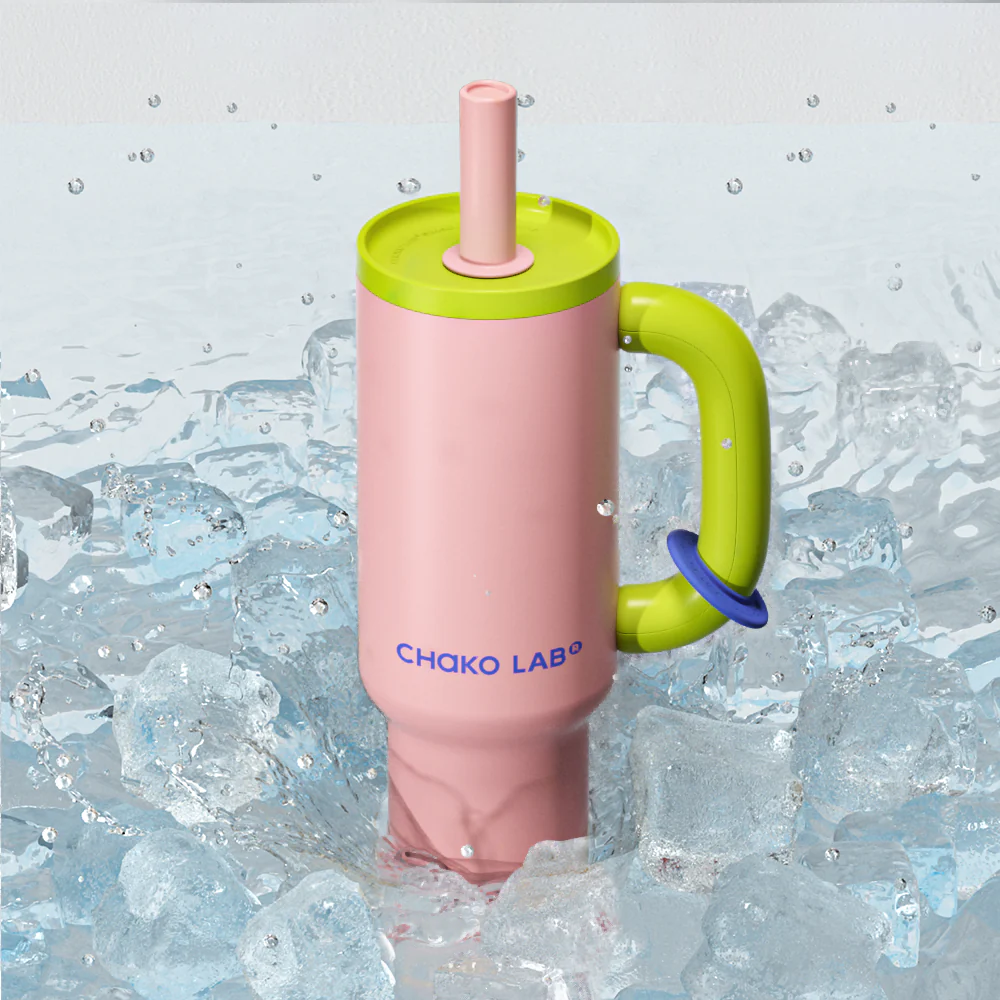 CHAKO LAB THERMOS CUP- Strawberry - 1050ml