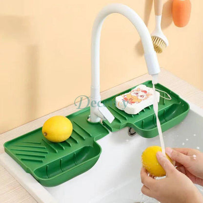 Silicone Sink Splash Guard – Waterproof Draining Mat for Kitchen