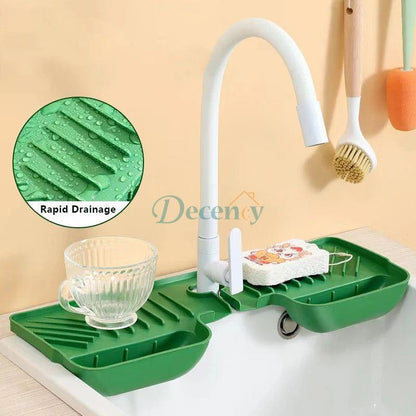 Silicone Sink Splash Guard – Waterproof Draining Mat for Kitchen