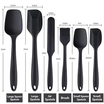 6-Piece Silicone Kitchenware Set – Non-Stick Cooking Utensils
