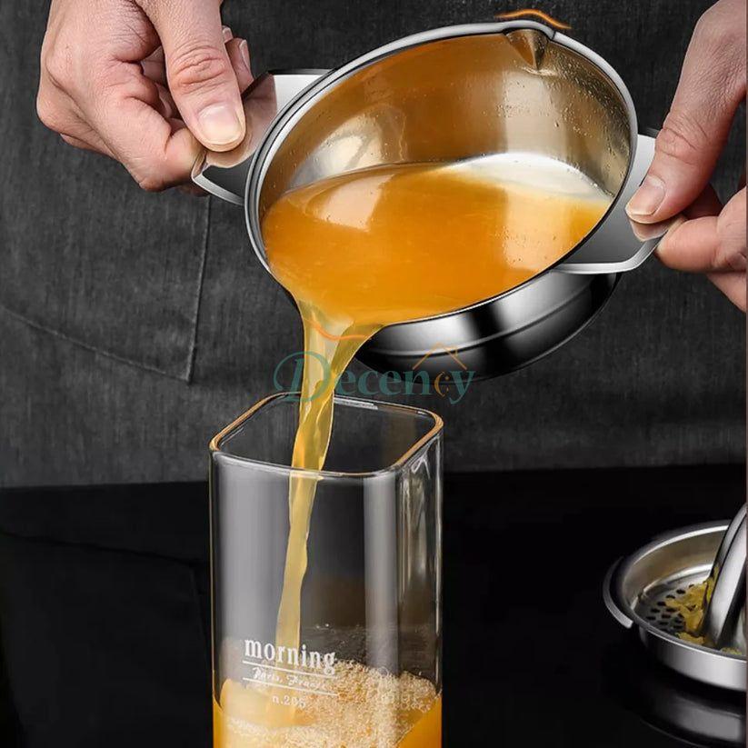 Stainless Steel Manual Citrus Juicer Press