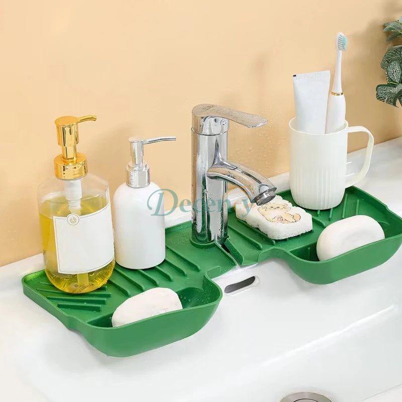 Silicone Sink Splash Guard – Waterproof Draining Mat for Kitchen