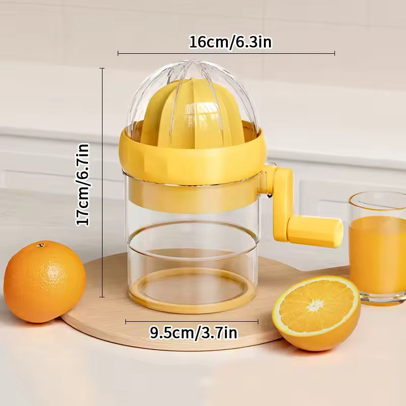 Manual Citrus Juicer – Easy Hand Press Lemon & Orange Squeezer