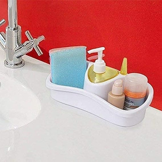 Snip Soap Dispenser With Sponge Holder