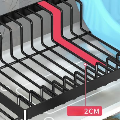 2 Tier Stainless Steel Dish Drying Rack