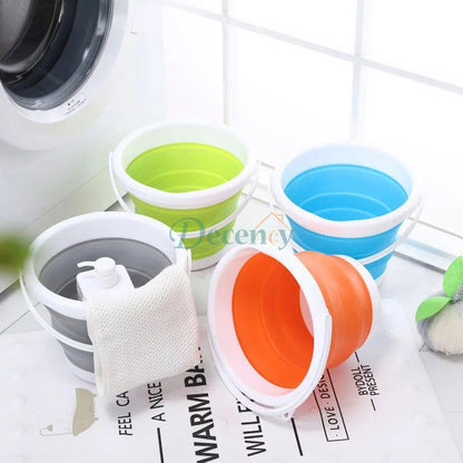 Multifunctional 10L Silicone Bucket