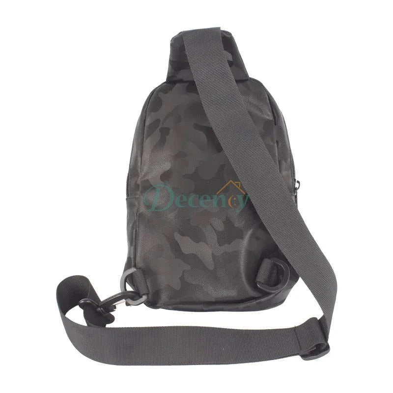 Multifunctional Single Shoulder Chest Bag Wireless Bluetooth Speaker With RGB Color Lights