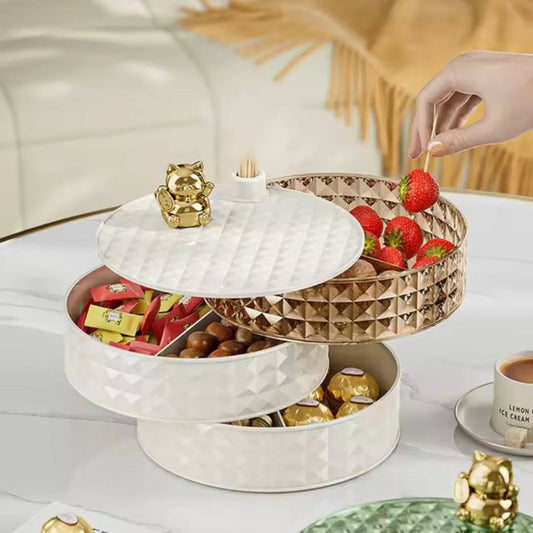 Rotatable Dustproof Jewelry Organizer