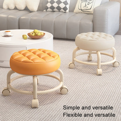 Round Stool  with Wheel