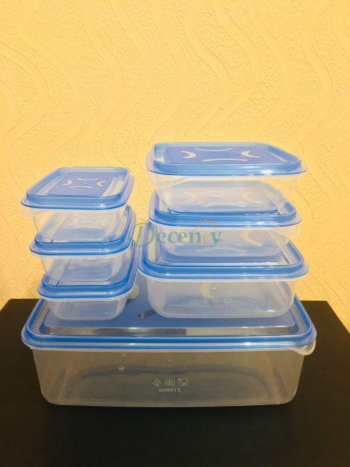 Thumb Lock Storage Box – 7 Pcs Set