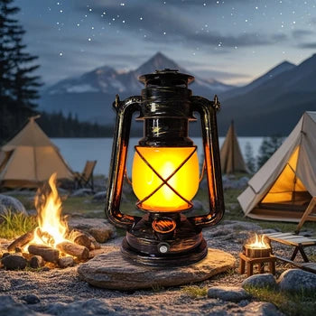 Lantern Lamp Rechargeable Hanging