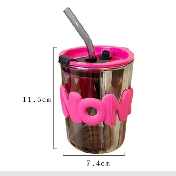 400ml Travel Coffee Cup With Straw