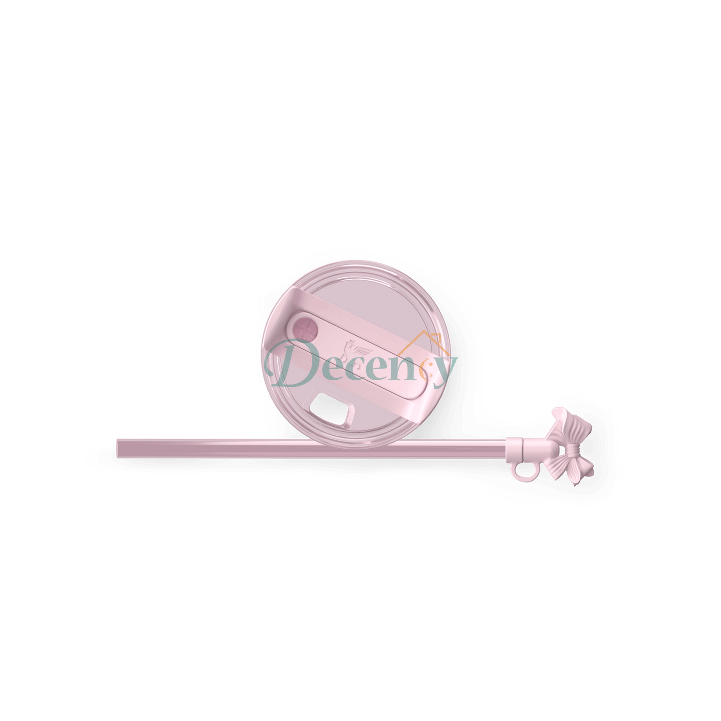 The Stanley X LoveShackFancy Holiday Quencher | 20 OZ - Rosa Beaux Pink