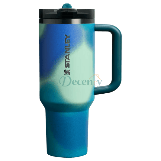 Stanley Quencher H2.0 Tumbler 40 oz -  Costal Teal Motion