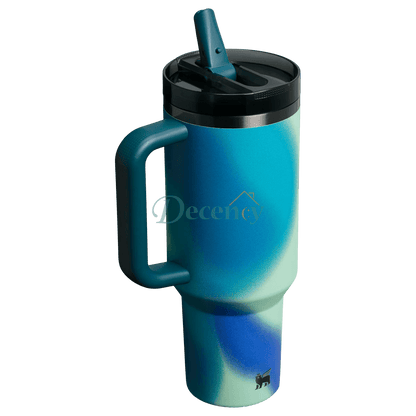 Stanley Quencher H2.0 Tumbler 40 oz -  Costal Teal Motion