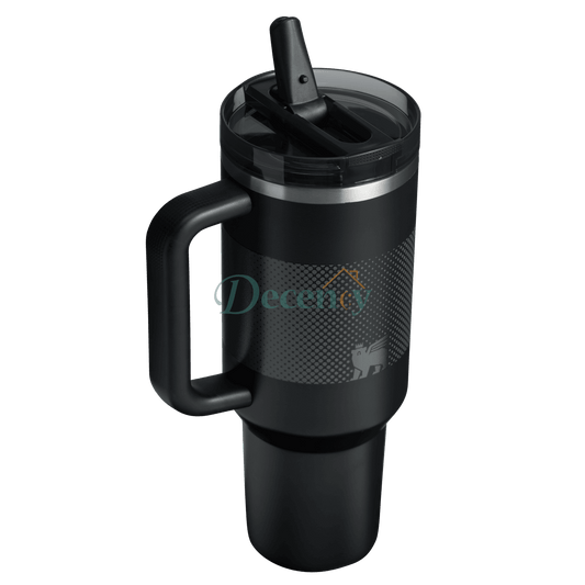 The Quencher ProTour Flip Straw Tumbler | 40 OZ Black fade