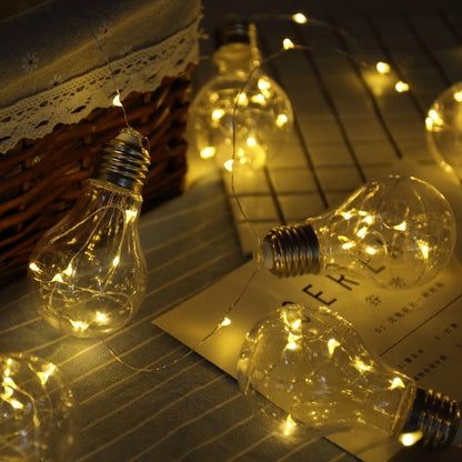 Bulb String Lights with Fairy Lights