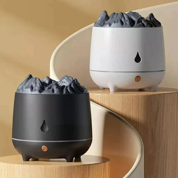 3D FLAME LIGHT LED AIR HUMIDIFIER ESSENTIAL USB OIL DIFFUSER