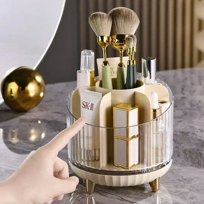 360° Rotating Desk Makeup Organizer