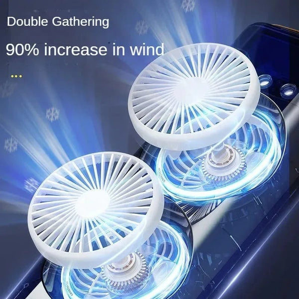 Double-Headed Spray Air Fan