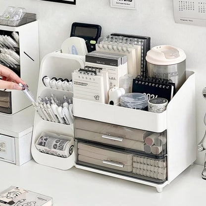 Multi-Purpose Storage Organizer With Drawers