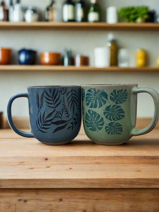 2Pcs Ceramic  Mug Sets