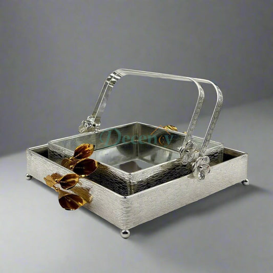 2 PCS Elegant Serving Platter Set ( 2 )