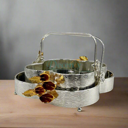 2 PCS Elegant Serving Platter Set ( 4 )