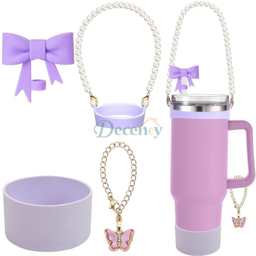  4Pcs Stanley Tumbler Accessories Set Complete Accessory Kit to Enhance Your Stanley Tumbler