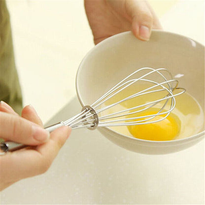 handy Mini Stainless Steel Manual Egg Beater