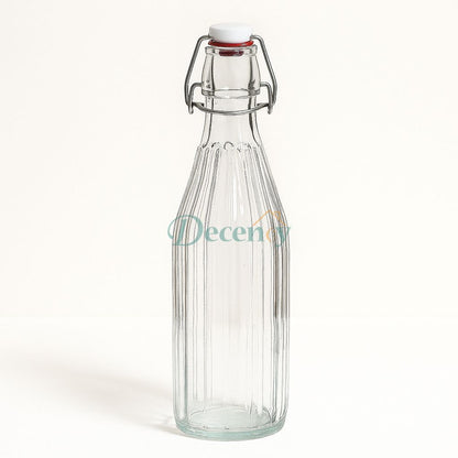 1000ml Glass Bottles With Swing Lid
