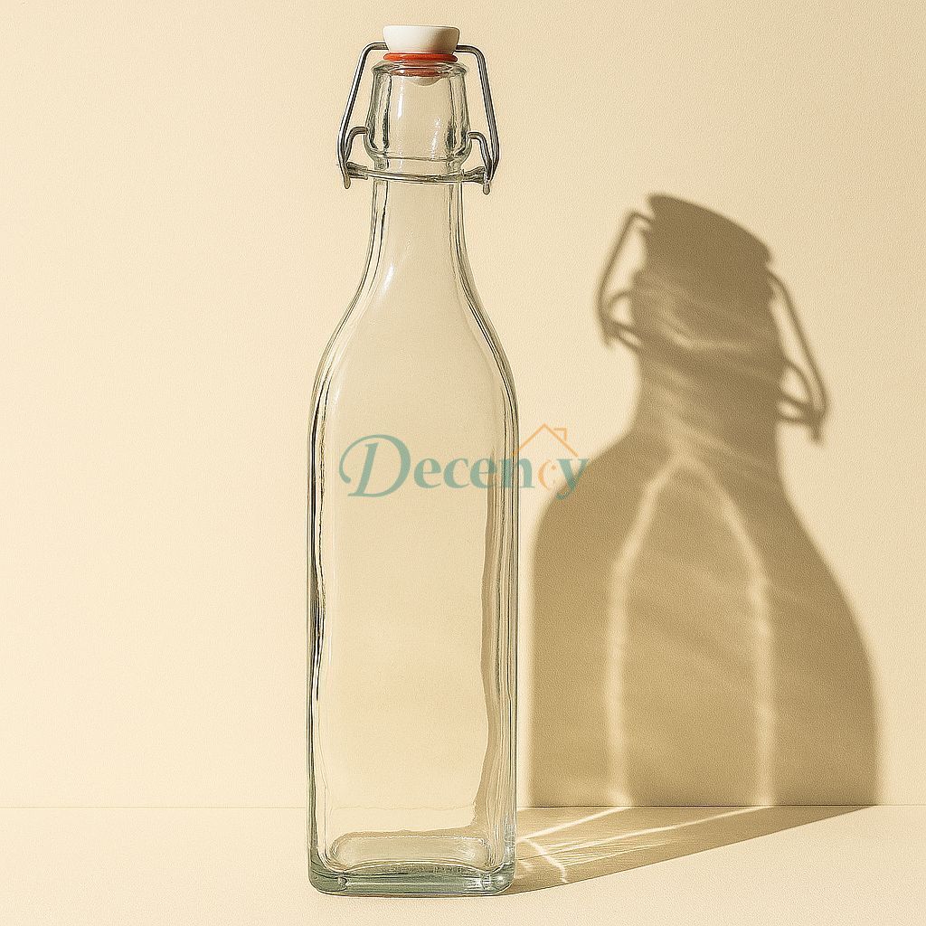 1000ml Glass Bottles With Swing Lid