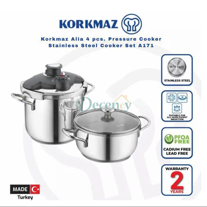 KORKMAZ ALESSA Pressure Cooker