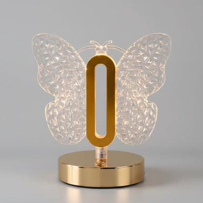 BUTTERFLY LED RECHARGEABLE TABLE LAMP