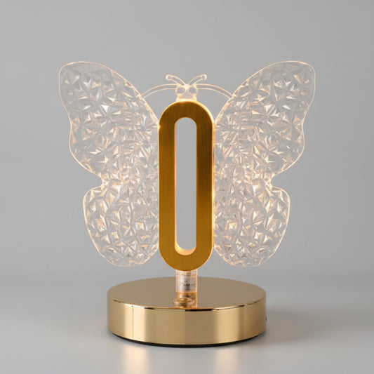 BUTTERFLY LED RECHARGEABLE TABLE LAMP