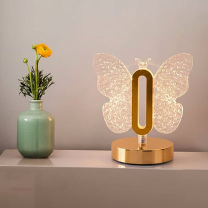 BUTTERFLY LED RECHARGEABLE TABLE LAMP