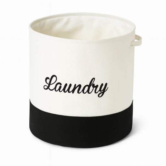 Multi-Functional Foldable Thick Fabric Laundry Basket – 35×40cm Storage Organizer