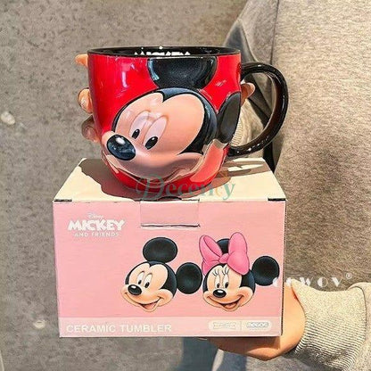 Disney Character 3D Face Mug Collection