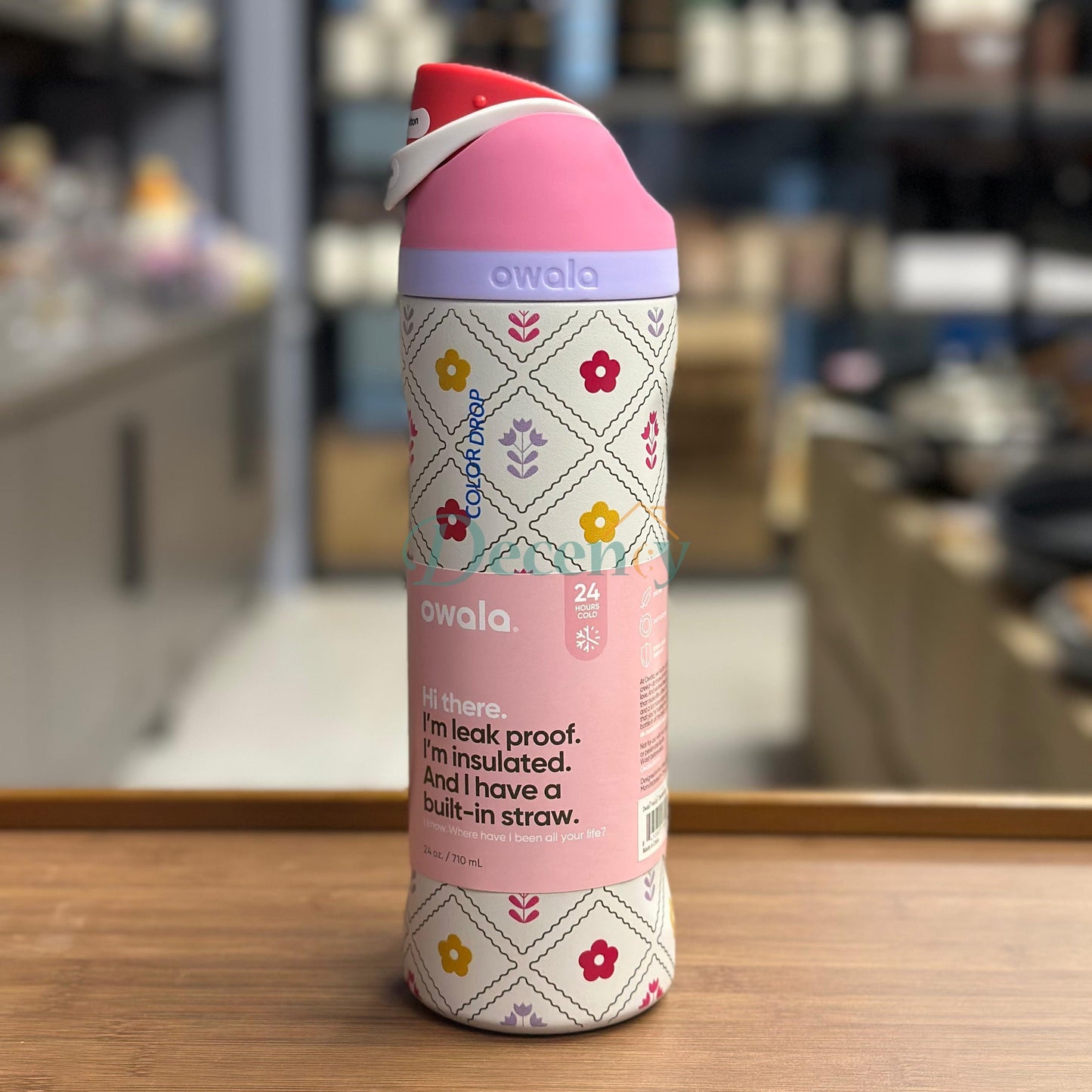 Owala FreeSip® Water Bottle - 24oz | Floral