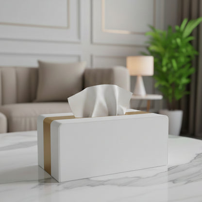 Luxury Leather Tissue Box Holder – Rectangular ( 3 )