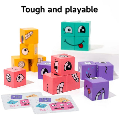 Children Cube Face Changing Block Game