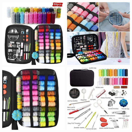 Portable Sewing Bag With Accessories