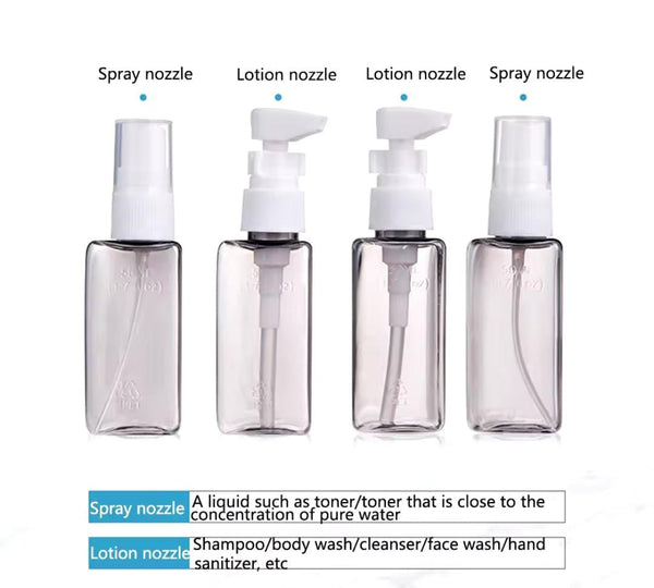 Travel Bottles for Toilteries (Set of 4)