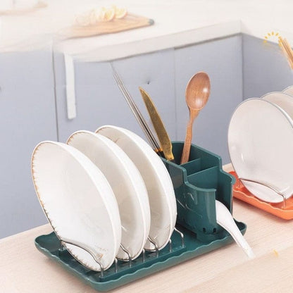 Double Shaded Spoons & Plate Holder