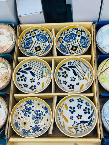 6 Pcs Premium Ceramic Bowl Set