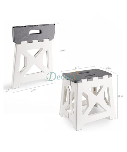 Non-Slip Folding Step Stools with Handle