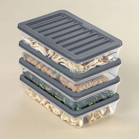 4 Pcs Multi-Purpose Storage Container for the Refrigerator