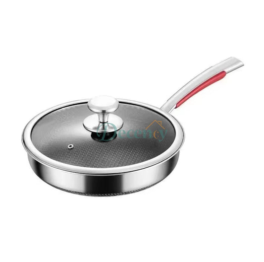 Stainless Steel Frying pan Skillet Frying pan with lid